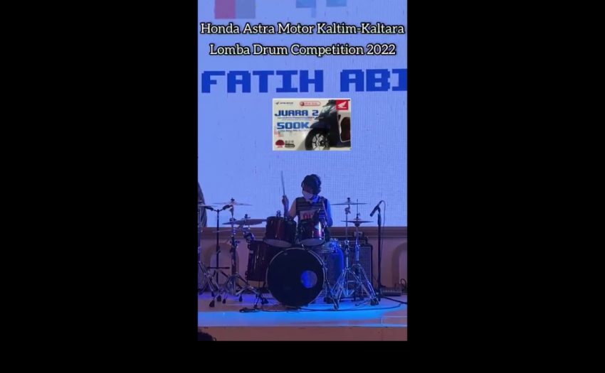 Kantongi Juara 2 di Drum Competition 2022 SMP KPS BALIKPAPAN